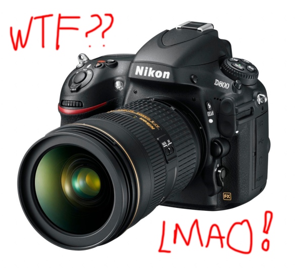 Nikon D800 - Less than meets the eye